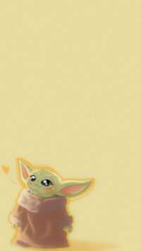 Baby Yoda Wallpaper 4