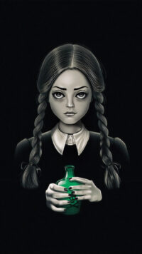 Wednesday Addams Wallpaper 4