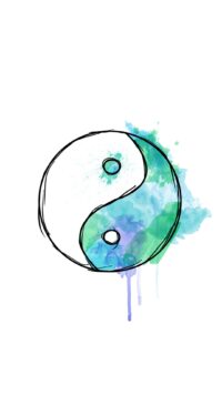 Yin Yang Wallpaper 5