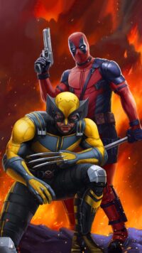 Deadpool and Wolverine Wallpaper 1