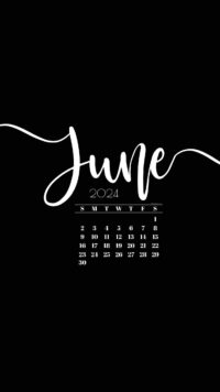June Calendar Wallpaper 2024 6