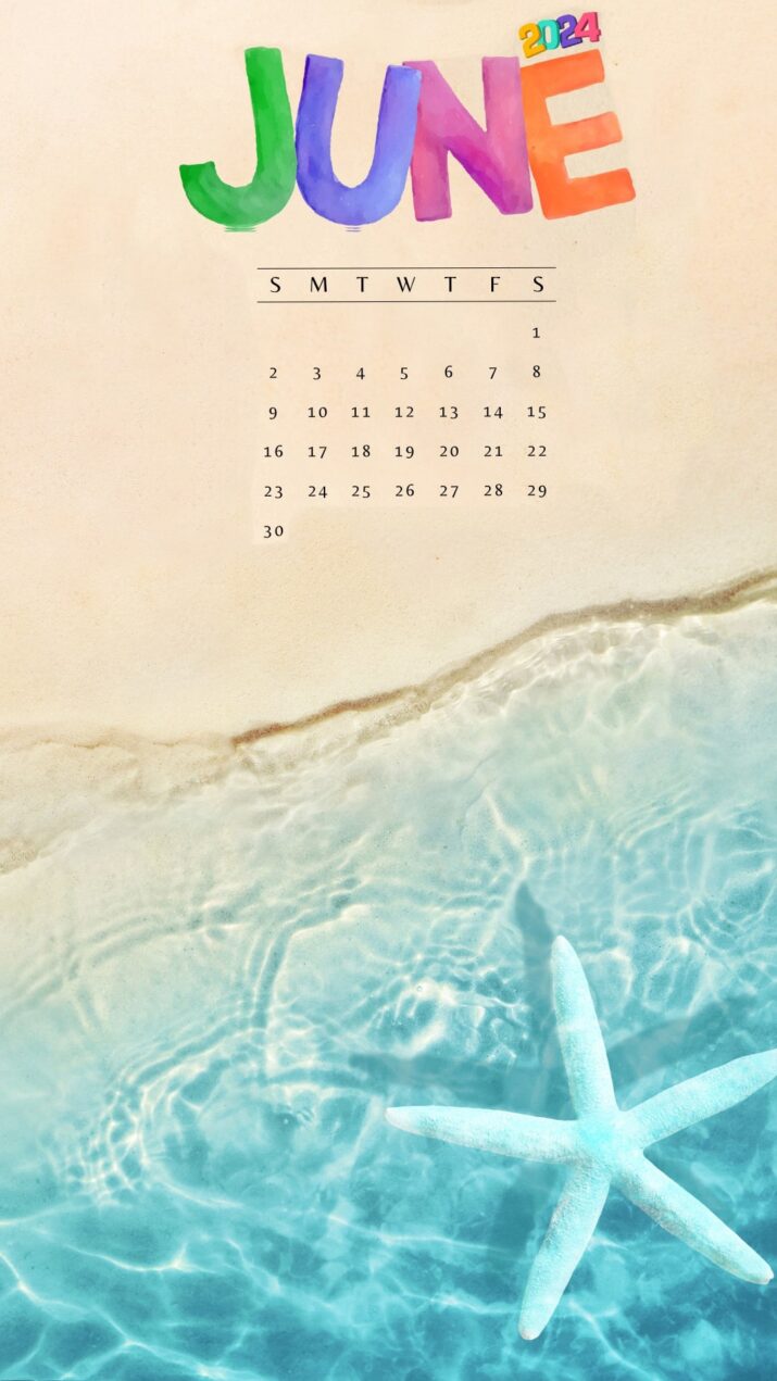 June Calendar Wallpaper 2024 - KoLPaPer - Awesome Free HD Wallpapers