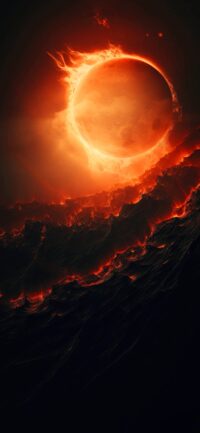 Solar Eclipse Wallpaper 1