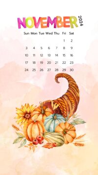 November 2024 Calendar Wallpaper 6