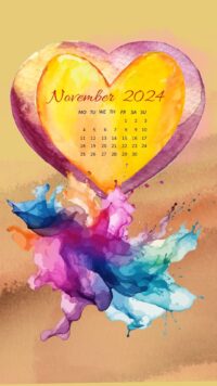 November 2024 Calendar Wallpaper 3