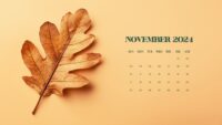 November 2024 Calendar Wallpaper 12