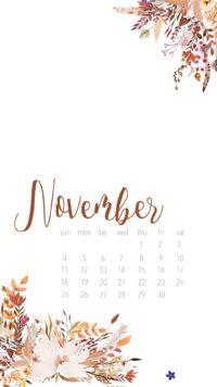 November 2024 Calendar Wallpaper 1