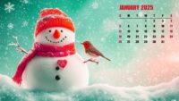 January 2025 Wallpaper 6