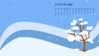 January 2025 Wallpaper 10