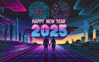 New Year 2025 Wallpaper 3